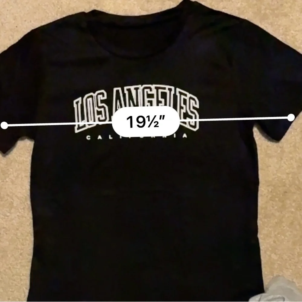 🆕 Los Angeles California Kids' Black T-Shirt (14-16)